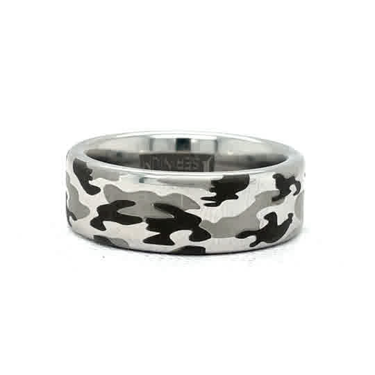 Serinium camo men's band