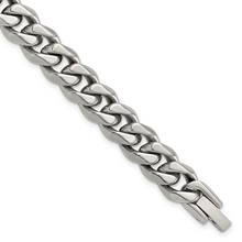 Load image into Gallery viewer, Titanium Polished 10.00mm Curb 9in Bracelet
