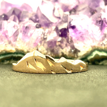 Load image into Gallery viewer, 10K Rose Gold King's Peak Mountain Base Ring
