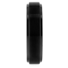 Load image into Gallery viewer, Black Tungsten Band Size 7
