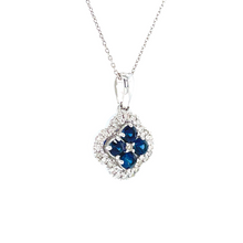 Load image into Gallery viewer, Sapphire and Diamond Necklace
