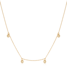 Load image into Gallery viewer, 14KY 4 BEAD DANGLE NECK 16-18"
