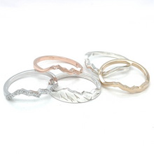 Load image into Gallery viewer, Kings Peak Natural Diamond White Gold Tracer Band
