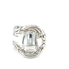 Load image into Gallery viewer, Hand Forged Sterling Silver Antique Spoon Ring
