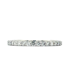 Load image into Gallery viewer, 0.25 cttw White Gold Line Band
